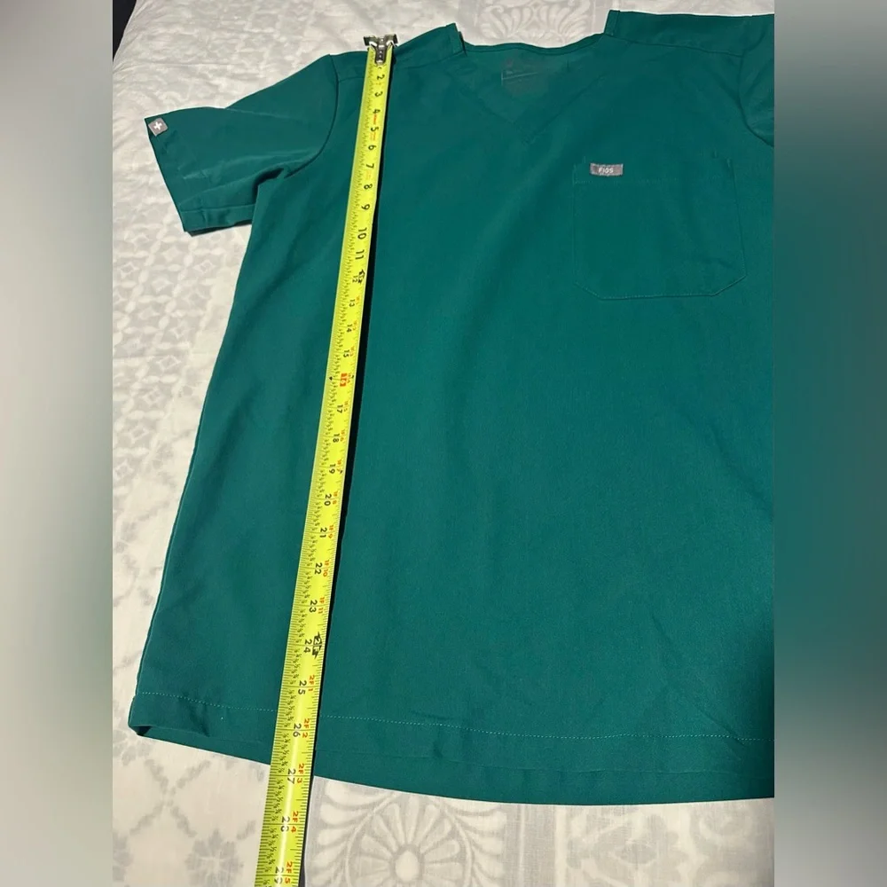 Figs Green scrub Men's jogger set top XS pants S